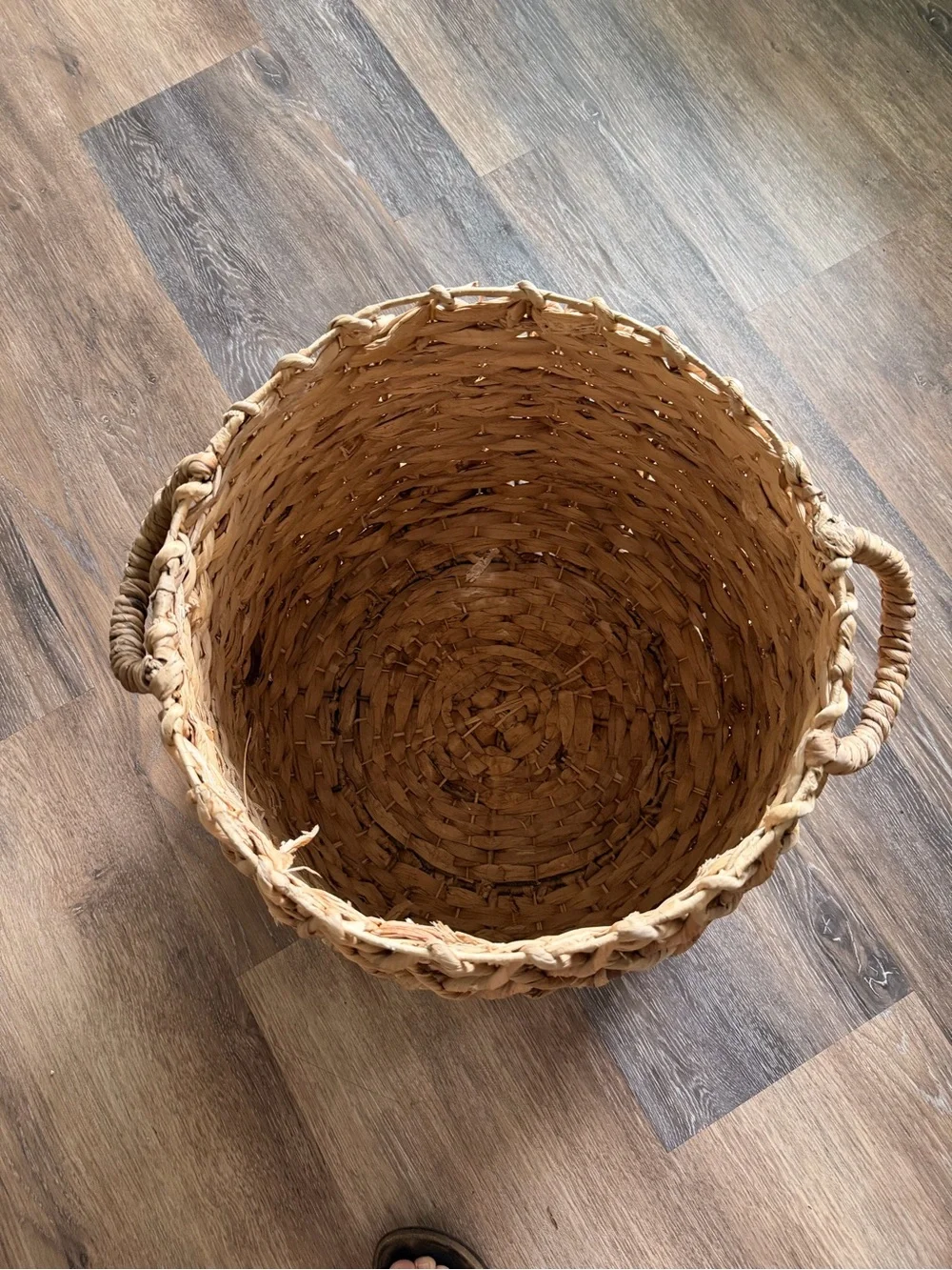 Woven Seagrass Storage Basket - Natural Brown extra large size